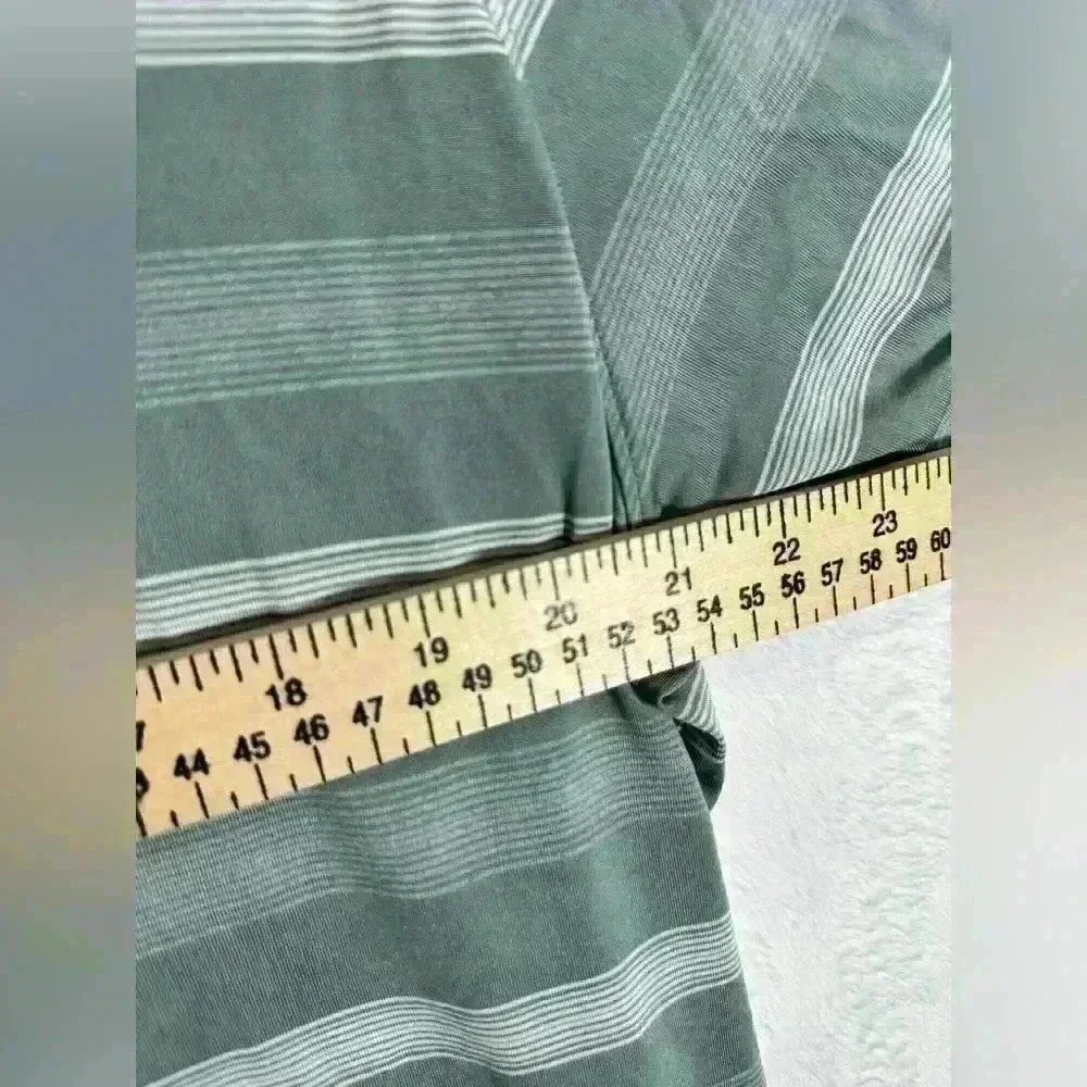 Oakley Striped Performance Polo Mens XXL Gray Regular Fit Golf Tech Prep 2XL - Picture 5 of 10
